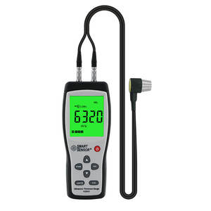 SMART SENSOR Ultraschall-Dickenmessgerät 1,2-225mm für Stahl, Metalle, Kunststoff, Glas, <span class=keywords><strong>PVC</strong></span>-Rohre - Product Image 2