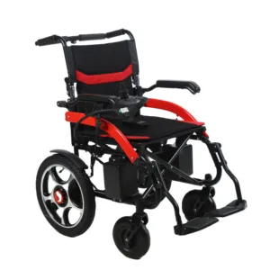 2022 alluminio leggero aiuto alla mobilità motorizzato pieghevole sedia a rotelle elettrica sedia a rotelle silla ruedas