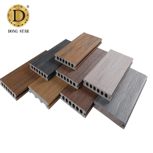 Chất lượng cao bên ngoài sàn 3D dập nổi co-đùn truyền thống Gỗ nhựa composite WPC decking 24 màu sắc không thấm nước - Product Image 3