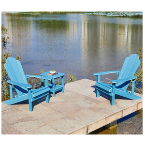 <span class=keywords><strong>Chaise</strong></span> Adirondack en WPC colorée, pieds triangulaires, anti-rouille, portable, écologique, durable, siège <span class=keywords><strong>de</strong></span> plage extérieur, patio, <span class=keywords><strong>jardin</strong></span> - Product Image 5