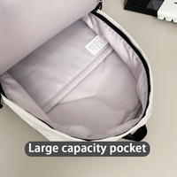Sac à dos Ita imperméable et mignon pour adolescents, grande capacité, sac à dos d'étudiant personnalisé avec affichage transparent pour badges, sacs Ita, Mochila