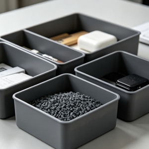 Gránulos de PVC Gris Oscuro Directo de Fábrica, Compuesto Plástico - Product Image 6