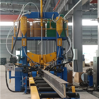 Ligne de production automatique de soudure d'acier de poutre en H