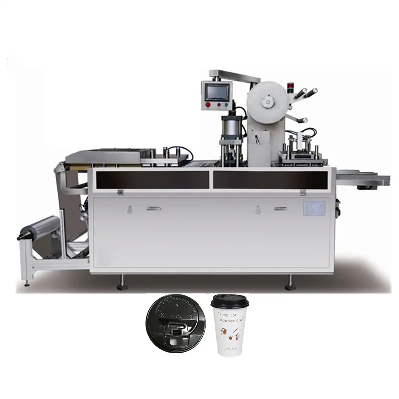 Machine pour fabrication de couvercles de tasses de café, professionnel, thermosensible, couvercle en aluminium