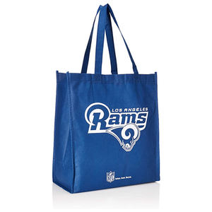 SunGo-Sacs fourre-tout en tissu PC laminé écologique, taille moyenne, réutilisables et non tissés, certifiés BSCI, avec logo, personnalisables, pour le shopping - Product Image 1