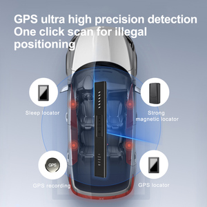 WT18 Nouveau look Scanner de signal RF sans fil portable noir Anti-espionnage Anti-positionnement Détecteur de caméra infrarouge - Product Image 5