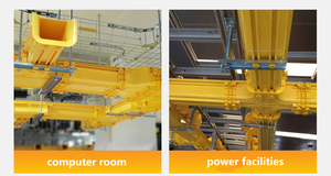 新しいPVC素材の屋外防水ファイバーケーブルウェイで、穴あきトランキングを設置します - Product Image 6