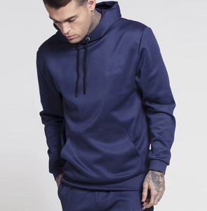 Venta al por mayor de hombres de lana con capucha llana gimnasio chándal - Product Image 6