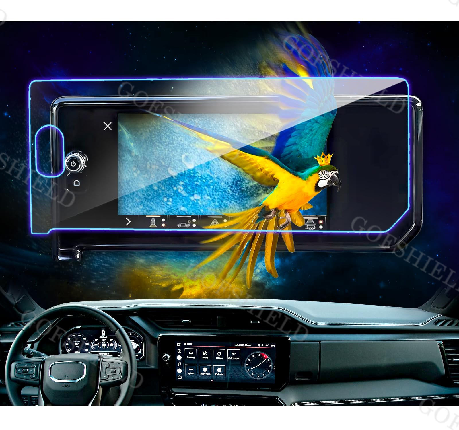 Para GMC Sierra 13,4 pulgadas