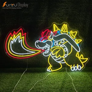 Free Design Indoor Outdoor Custom Logo Anime Wedding Shop Name Smoke Shope Neon Sign Custom Neon Led Sign