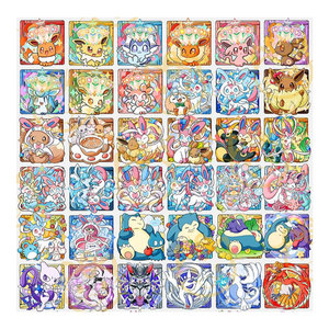 Magneti da Frigo 3D in Legno e Resina Epossidica Pokémon, Giocattoli Trendy, Mystery Box, Fan Art, Custodia Sigillata per Booster - Vendita Calda MS all'Ingrosso - Product Image 4