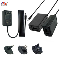Prix d'usine OEM ODM, alimentation électrique 36W de puissance maximale, 5V 6V 8V 9V 12V 24V 30V 0.5A 1A 2A 3A 3.5A 4A, adaptateur universel AC DC