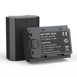 Mamen paket baterai Lithium isi ulang kamera baterai NP-FZ100 tunggal mikro untuk DSLR Digital Sony
