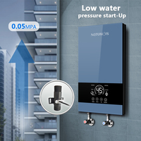 Chauffe-eau instantané intelligent chaudière électrique eau chaude sans réservoir geysers instantanés intérieurs 8500W pour douche d'hôtel