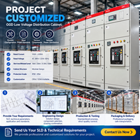 ZHUOLI Armoire de distribution basse tension GGD certifiée ISO IEC, haute efficacité, avec verrouillage hybride IP3X, puissance 400A-3150A