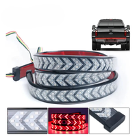 Nouvelle Bande LED Flexible pour Hayon, Feu de Positionnement, Clignotant et Stop, Étanche IP67, Rouge et Jaune, 60 Pouces, pour Pick-up, SUV, Fourgonnette, Camion, Voitures