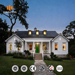 Structure <span class=keywords><strong>en</strong></span> acier léger préfabriqué moderne personnalisé <span class=keywords><strong>maison</strong></span> villa avec Q235/Q345 Options antirouille et ignifuge <span class=keywords><strong>en</strong></span> acier - Product Image 1