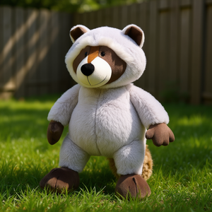 Peluche de Mapache de 54 cm, Animal de Peluche Suave para Mascotas - Product Image 3