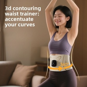 Petit équipement <span class=keywords><strong>de</strong></span> fitness abdominal, masseur électrique chauffant pour la taille et l'abdomen, <span class=keywords><strong>ceinture</strong></span> chauffante pour la taille, masseur à compresse chaude pour la <span class=keywords><strong>sudation</strong></span> - Product Image 2