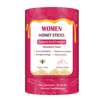 Bâtonnets de Miel de Shilajit Quotidien pour Femmes | Soutien Minéral Naturel Bâtonnets de Miel de Shilajit Emballés sur Mesure | Service de Marque Blanche