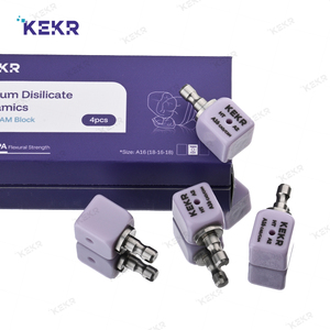 Materiali CAD/CAM Simili a KEKR, Ceramica al Disilicato di Litio A16 HT LT per Impianti Dentali, Blocco di Vetro con Foro - Product Image 2