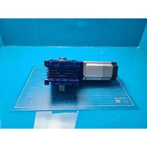EUGENE TECH <b>Worm</b> Reducer + Servo Motor NMRV 050+MSMD082S1T Servo Motor <b>Gear</b> Reducer Assembly Used As Is Legacy Semiconductor E - Product Image 6