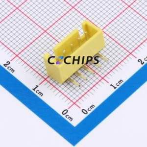 ZX-HA2.54-5PWZ-Y Wire-to-Board Pin Header Bent Lead Through Hole,P=2.5mm Connector 1x5P 2.5mm Right Angle Insert XHB - Product Image 1