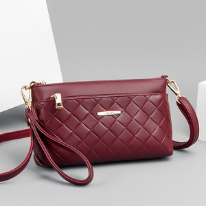 Women Branded Trend Hand Bag Female Causal Shoulder Handbags Embroidery Thread <b>Small</b> PU Leather Crossbody Bags - Product Image 1