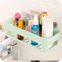 Étagères de salle de bain étagère sans perçage accessoires de salle de bain support de rangement de douche organisateur de cuisine cadre d'angle de poinçon de salle de bain