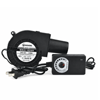 Ventilateur centrifuge à air comprimé WKH 1024H 12v/24v DC 9733 avec contrôleur de vitesse 97x97x33mm 5900RPM, ventilateur de barbecue haute vitesse