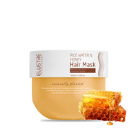 Masque capillaire à la kératine, à l'eau de riz et au miel, pour le marché africain |   Après-shampoing sans parabène |   Marque privée disponible