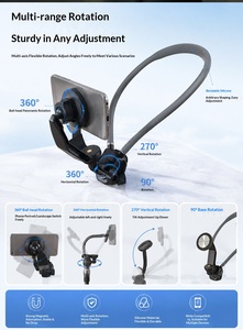 Soporte Magnético Antivibración para Teléfono Móvil, Manos Libres, con Cámara de Acción para Transmisión en Vivo en Primera Persona - Product Image 2