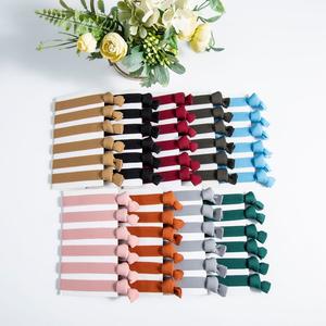Резинки для волос MIO в европейском и американском стиле, натуральные цвета, 6 шт./набор, для спортзала, повседневные резинки для волос, держатели для волос - Product Image 1