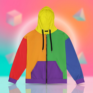 Sudadera con Capucha de Bloques de Color para Hombre, Ajuste Regular, Casual, de Felpa Tejida, Antipilling, Transpirable, con Bolsillos, Diseño Otoñal - Product Image 1