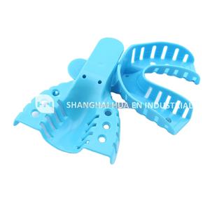 เครื่องมือทันตกรรมทิ้ง PP ความประทับใจสีฟ้าอ่อน - Product Image 5