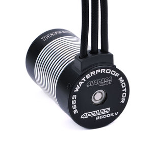 เซอร์พาส ร็อคเก็ต มอเตอร์กันน้ำ 3665 แบบไร้แปรงถ่าน 60A + ESC 3S 3100KV สำหรับรถ RC ขนาด 1/10 1/12 รุ่น HSP 94123 Slash - Product Image 3