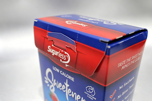 Caja de Cartón Plegable de Alta Gama con Logotipo Personalizado, Apta para Alimentos, Fácil de Abrir, para Envasar Alimentos Secos, Condimentos y Edulcorantes Bajos en Calorías - Product Image 2