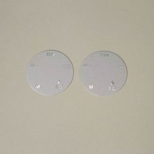 Anodized CD Grain Aluminum Buttons High Bright Metal <b>Switch</b> Knobs for bluetooth Earphones <b>Speaker</b> Temperature Control - Product Image 3