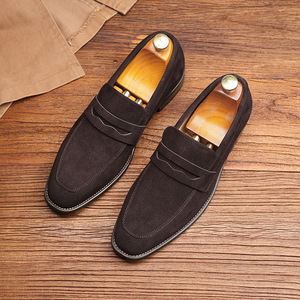 2561 mocassini Casual da uomo alla moda britannica da uomo chiusura a Slip estiva con un pedale pigro taglie forti-all'ingrosso - Product Image 2