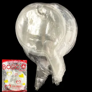 10/18/24/36英寸透明PVC气球泡泡气球透明圆形Bobo气球生日派对婚礼装饰