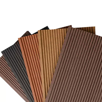 Panneaux de terrasse et de mur extérieurs en WPC-résistant aux intempéries, anti-moisissure, composite bois-plastique écologique pour jardin/patio