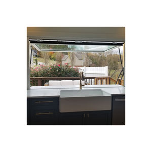 Fenêtre commerciale de café et de restaurant d'alliage d'aluminium pour les fenêtres manuelles pratiques d'auvent de levage de barre de cuisine - Product Image 6