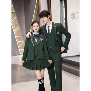Jk Uniform Style Suit Set Women Full Sleeve Worsteds Anti Wrinkle Business Japan Style With Label And Tags - Product Image 5