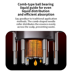 Logo su misura Multi funzionale portatile massaggio pettine testa del cuoio capelluto elettrico per la crescita dei capelli olio massaggiatore pettine per testa Spa - Product Image 5