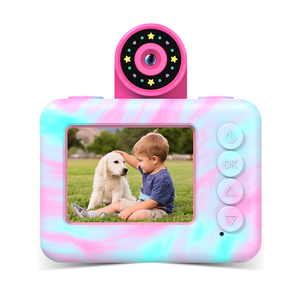 Adorable Cámara Infantil con Forma de Helado con un Ángulo de Visión de 180° °   Lente Giratoria Perfecta para que los Pequeños Fotógrafos Capturen Selfies - Product Image 1