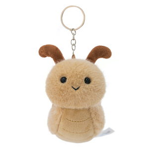 Mignon 12cm insecte série abeille cochon d'inde porte-clés poupée sac à dos pendentif doux peluche porte-clés - Product Image 5