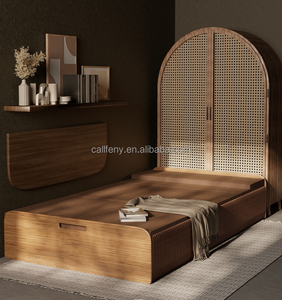 Cama multifunción de papel Kraft, muebles de habitación, sin colchón - Product Image 3