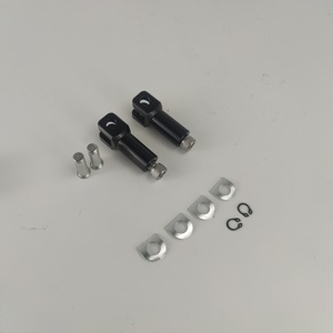 Para Harley Sportster <span class=keywords><strong>Dyna</strong></span> Softail Street Glide, Piezas de Motocicleta, Soporte de Reposapiés de 2-1/2 Pulgadas, Extensor de Reposapiés - Product Image 2