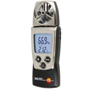 Anémomètre authentique allemand Testo 410-1, instrument de mesure de la vitesse du vent à turbine 05604101 - Product Image 1