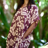 Robe longue d'été à imprimé floral, col halter en V profond, sur mesure, 100% voile de rayonne respirant, robe de plage